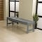 Highwood Usa 5ft Lehigh Picnic Bench Outdoor Furniture for Patio, Backyard, Garden AD-BENN1-CGE - alternate 2